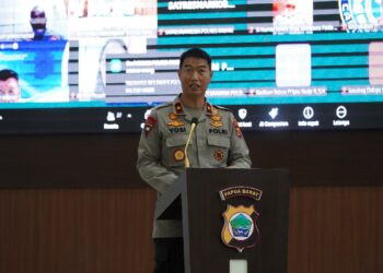 Divkum Polri dan Bidkum Polda Papua Barat Gelar Sosialisasi Implementasi UU No. 1 Tahun 2023 Tentang KUHP dan Pengaturan Living Law