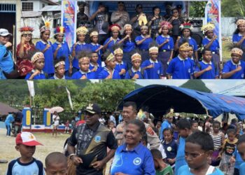 Kapolres Mamberamo Raya Menghadiri Pembukaan Lomba Pembentukan Karakter Bidang Sd dan SMP Tingkat kab. Mamberamo Raya