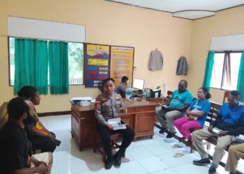 Bijak Bermedsos: Polres Sarmi Mediasi Warga yang Berselisih Lewat Restorative Justice