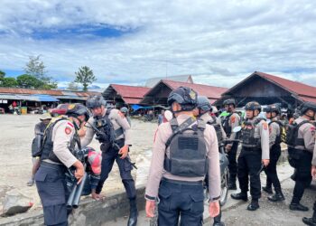 Polres Jayawijaya Patroli dan Razia Jaga Keamanan Kota Wamena