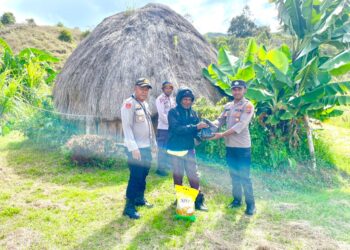 Bangun Kemitraan, Polsek Asologaima Silaturahmi ke Kepala Suku Adat