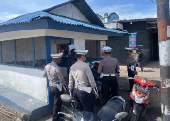 Satlantas Polres Jayawijaya Laksanakan Penyuluhan Keliling, Tingkatkan Kesadaran Tertib Berlalu Lintas