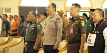 Kabid Humas Polda Papua Barat Hadiri Pelantikan Pengurus PMI–DMI Provinsi Papua Barat