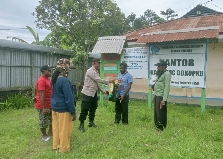 Polsek Wamena Kota Sambangi Gereja dan Kampung, Tingkatkan Warga Jaga Keamanan