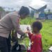 Subsatgas SI IPAR Polres Jayawijaya Gelar Pembinaan Belajar bagi Anak-Anak di Rumah Fredi Wenda