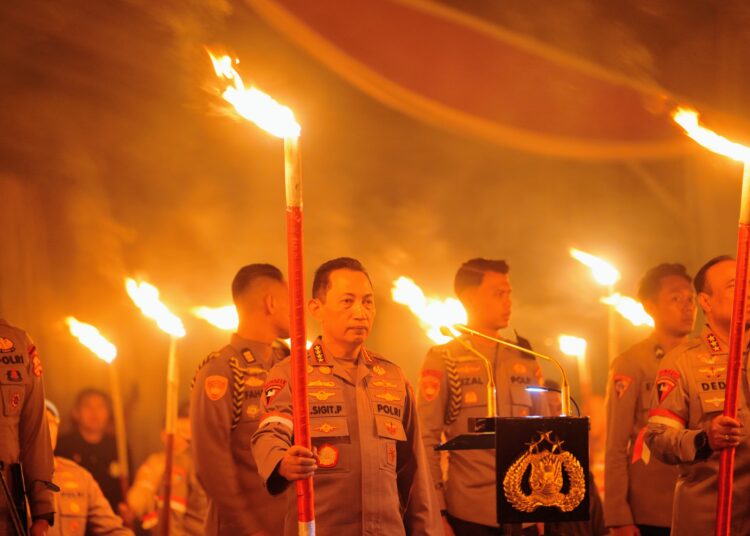 Kapolri Pimpin Renungan Nilai-Nilai Ksatria Bhayangkara, Komitmen Moral dalam Transformasi Polri