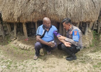 Polres Jayawijaya Laksanakan Pemeriksaan Kesehatan Gratis di Distrik Wesaput