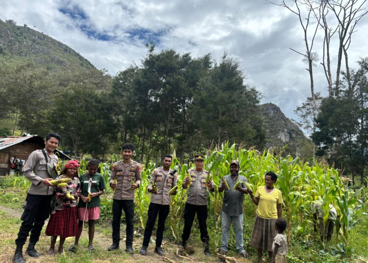 Polres Jayawijaya Berikan Pembinaan dan Ajak Anak Jalanan Lakukan Kegiatan Positif