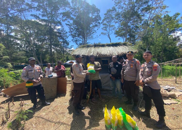 Sat Binmas Polres Jayawijaya Berikan Himbauan Kamtibmas kepada Komunitas Anak dan Remaja