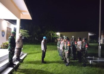 Polsek Jajaran Polres Sarmi Intensifkan Patroli Gabungan Antisipasi Kalender Kamtibmas Jelang 1 Desember