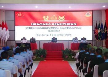 Panglima TNI Tutup Dikreg LIV Sesko TNI 2025