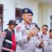 Polda Sumsel Gelar Apel Konsolidasi Pengamanan Distribusi Logistik untuk Korban Bencana di Sumatera Utara