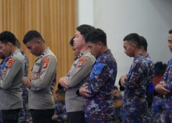 Polda Papua Barat Gelar Sholat Gaib, Istighosah, dan Doa Bersama Peringati HUT ke-75