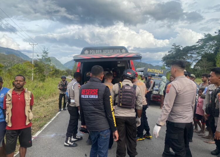 Kecelakaan Lalu Lintas Di Kampung Alona Distrik Usilimo 1 Meninggal Dunia, 1 Luka-luka