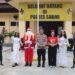 Polres Sarmi Tebar Kegembiraan Lewat Patroli Santa Ceria