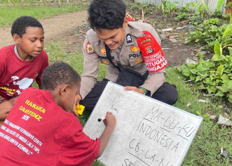 Polres Jayawijaya Hadirkan Pembelajaran Lapangan untuk Anak Wamena melalui Operasi Rasaka Cartenz 2025