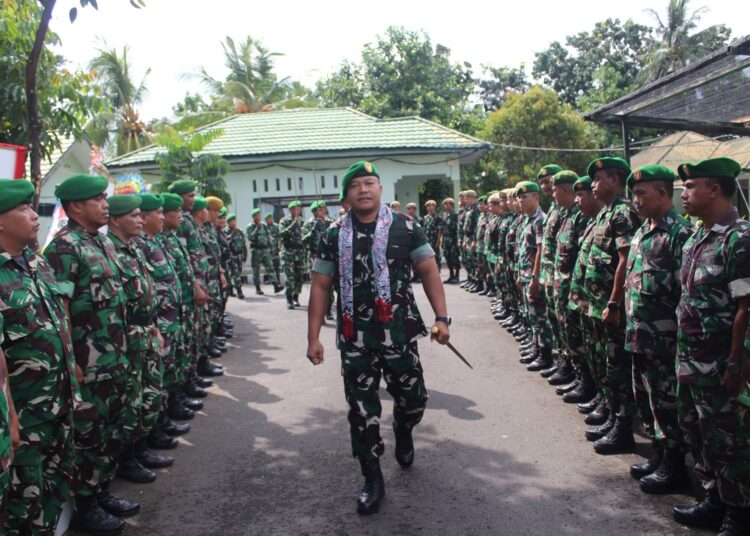 Upacara Pisah sambut di Makodim: Letkol Inf. Dewa Made DJ, Resmi Komandan Kodim 1310/Bitung