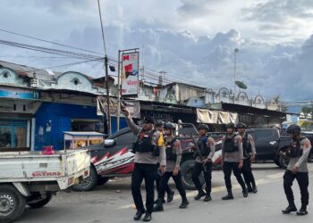 Polres Jayawijaya Hadir Menjaga Keamanan kota Wamena