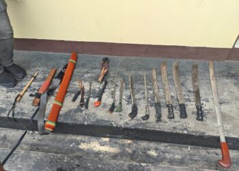 Polres Jayawijaya Gelar Razia Sajam dan Patroli Harkamtibmas di Wamena