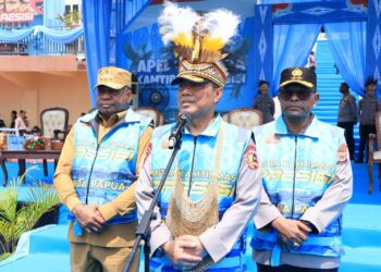 Wakapolri Pimpin Apel Mitra Kamtibmas Presisi: Wujud Sinergi Ciptakan Papua Aman dan Nyaman