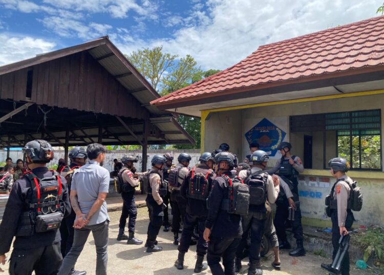 Polres Jayawijaya Gelar Patroli dan Pengamanan Wilayah di Wamena