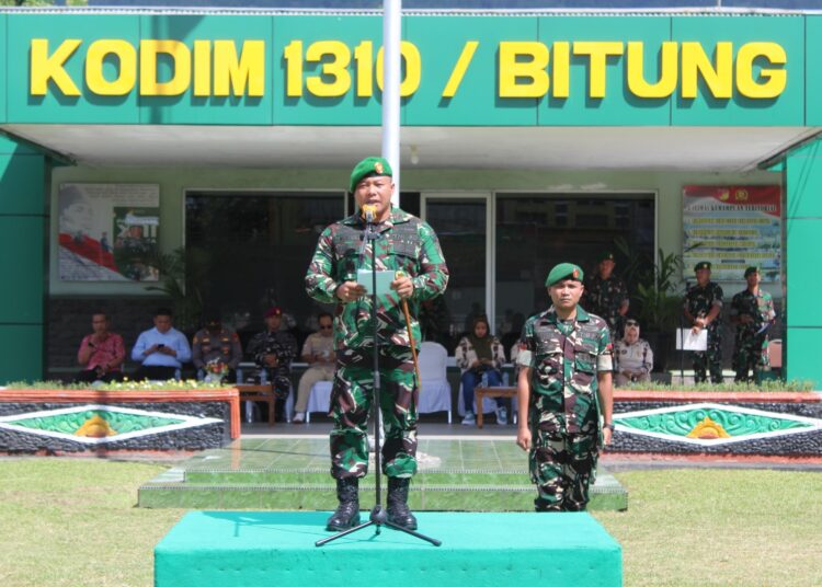 Bentuk Disiplin & Mental Petarung, Para Kadet KKRI Ditempa di Kodim 1310/Bitung