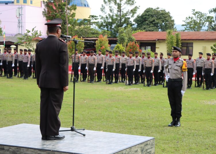 Polres Jayawijaya Gelar Upacara Peringatan Hari Bela Negara ke-77 Tahun 2025