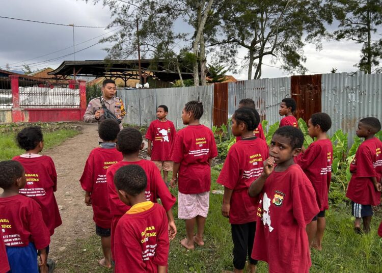 Subsatgas Si Ipar Operasi Rasaka Cartenz 2025 Hadir Mengajar dan Menginspirasi Anak-anak Wamena