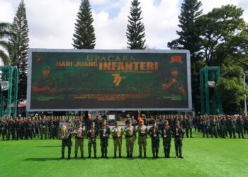 Pangdam III/Slw Hadiri Upacara Hari Juang Infanteri ke-77 di Makodam