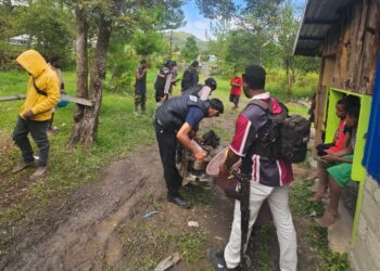 Sat Resnarkoba Polres Jayawijaya Amankan Tiga Lokasi Produksi Miras di Wamena