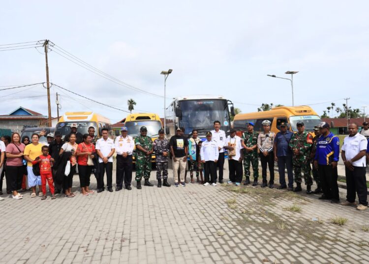 Polres Sarmi Dukung Mudik Aman, Pelepasan Mudik Gratis Nataru 2025 Resmi Digelar