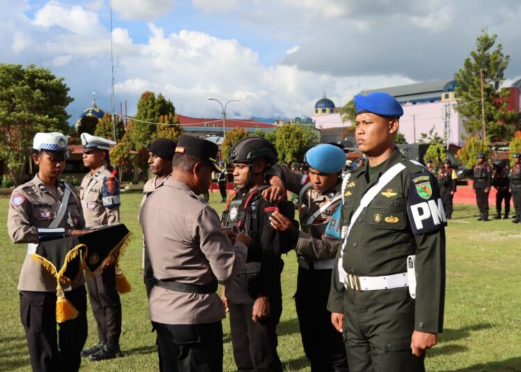 Polres Jayawijaya Gelar Operasi Lilin Cartenz 2025, Amankan Natal dan Tahun Baru di Wamena