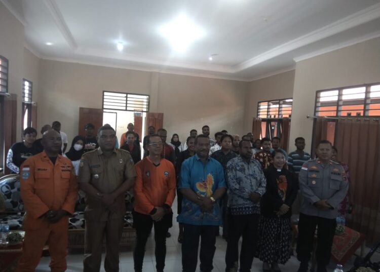 Sinergi Kembangkan Pariwisata Bahari, Kapolsek Sarmi Kota Hadiri Pelatihan Selam Dasar