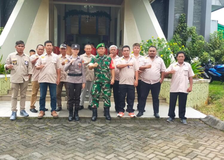 Ciptakan Rasa Aman Ibadah Natal, Kodim 1310/Bitung Terjunkan Personelnya