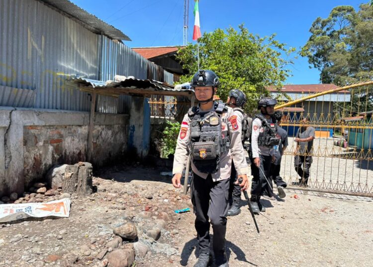 Ops Lilin Cartenz 2025, Polres Jayawijaya Intensifkan Patroli Pagi di Kota Wamena