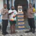 Humanis dan Peduli, Wakapolsek Bonggo Sambangi Jemaat GKI Lewat Bantuan Kasih