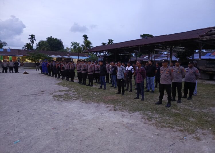 Polres Sarmi Gelar Apel Kesiapsiagaan Antisipasi Malam Tahun Baru