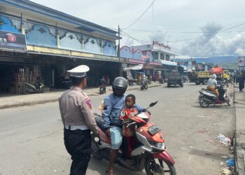 Polres Jayawijaya Intensifkan Pengamanan dan Pengaturan Lalin Jelang Malam Tahun Baru