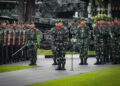 Kaskostrad Pimpin Upacara 17-an Bulan Januari di Makostrad