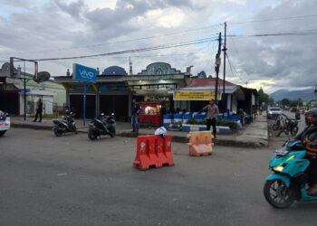 Polres Jayawijaya Laksanakan Pengamanan dan Gatur Lalin Ops Lilin Cartenz 2025 di Wamena