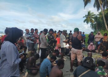 Hari Kedua Pencarian, Tim Gabungan Masih Sisir Muara Taronta Cari Korban Terseret Arus