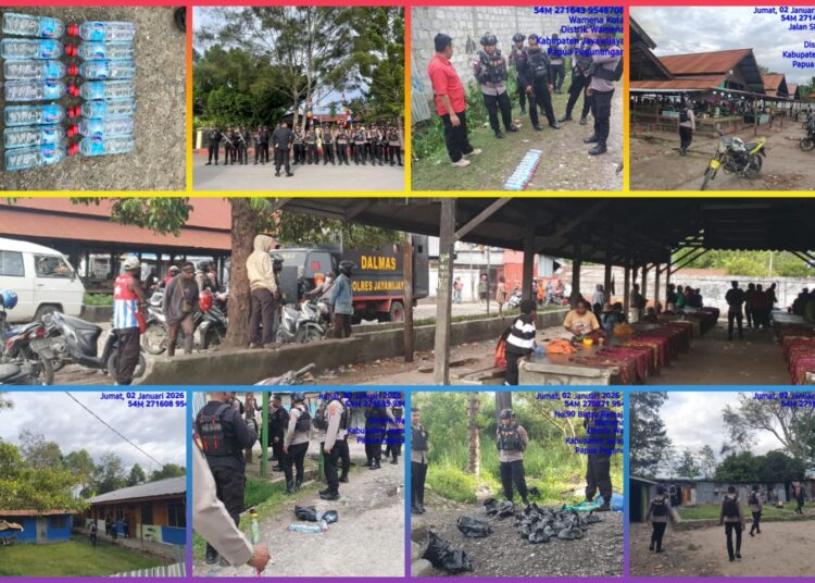 Polres Jayawijaya Intensifkan Patroli Ops Lilin Cartenz 2025, Cegah Gangguan Kamtibmas Akibat Miras