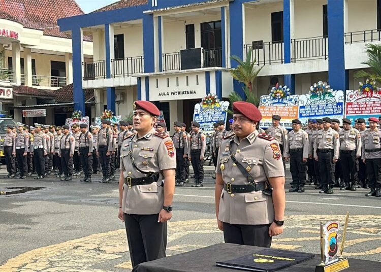 Kasat Reskrim Polresta Cilacap Resmi Berganti, Kapolresta Cilacap Ucapkan Terima Kasih atas Pengabdian Pejabat Lama