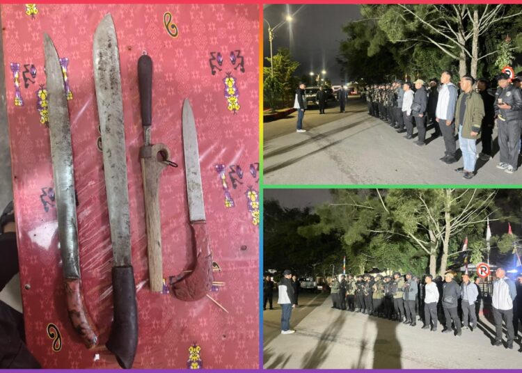 Polres Jayawijaya Gelar Patroli dan Razia, Jaga Kamtibmas di Wamena