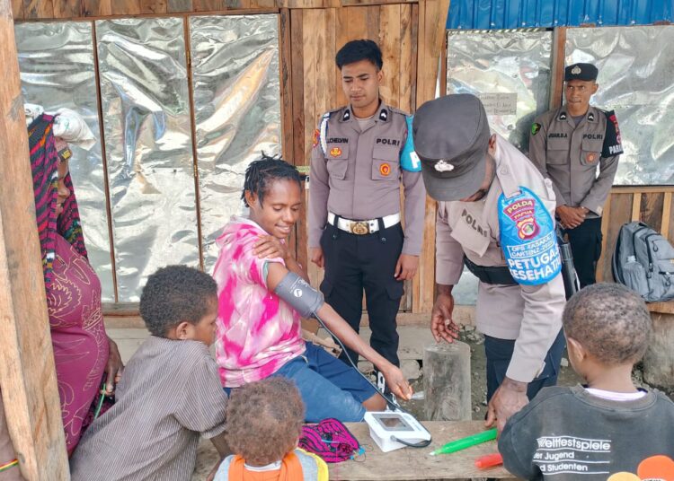 Subsatgas Keladi Sagu Rasaka Cartenz 2025 Hadirkan Layanan Kesehatan Gratis Bagi warga Lanny Jaya