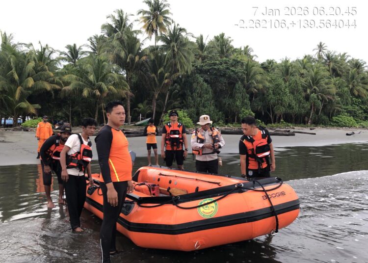 Hari Ketujuh Pencarian, Korban Tenggelam di Pantai Tarontha Belum Ditemukan
