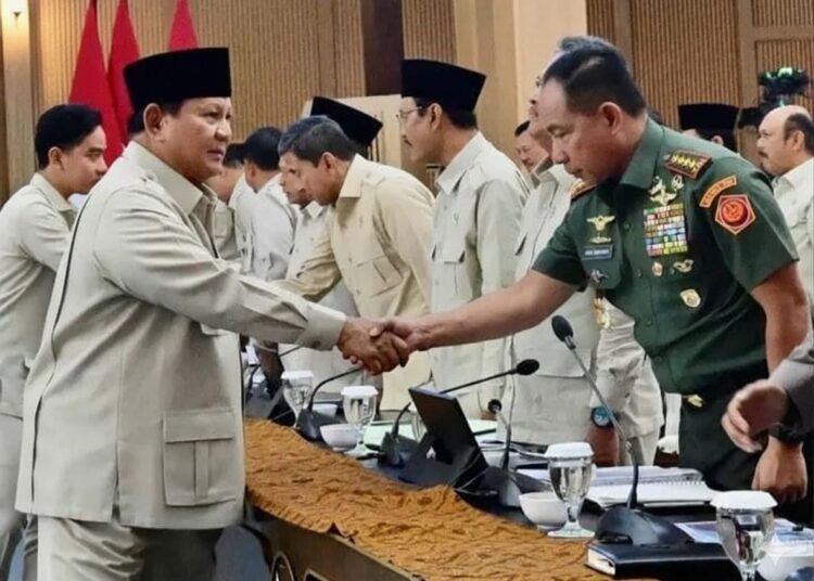 Panglima TNI Hadiri Taklimat Awal Tahun 2026 Presiden RI di Hambalang