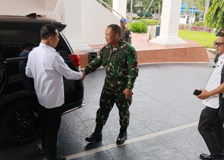 Sinergi Dalam Penanganan Bencana, Dandim 1310/Bitung Bersama Forkopimda Kota Bitung Gelar Rapat Koordinasi