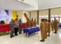 Transparansi Anggaran 2026, Kapolres Sarmi Hadiri Penyerahan DPA SKPD Kabupaten Sarmi