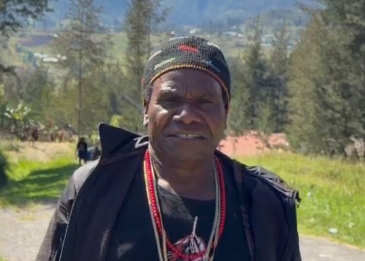 Abelom Kogoya Ajak Masyarakat Jaga Keamanan demi Kelancaran Pembangunan di Puncak